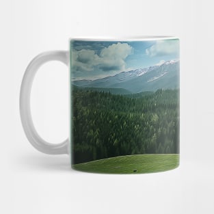 mount house Mug